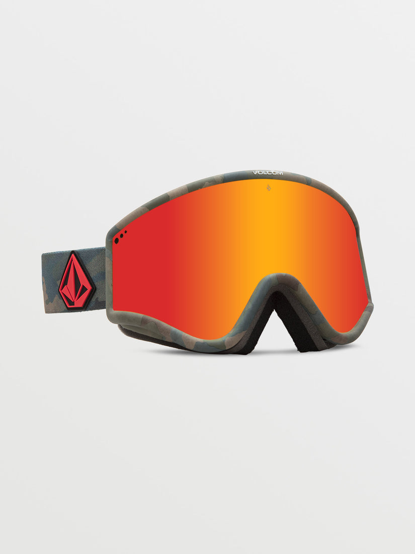 Yae Cloudwash Camo Goggle (+ Bonus Lens - Yellow) - RED CHROME (VG0723506_RDCH) [F]